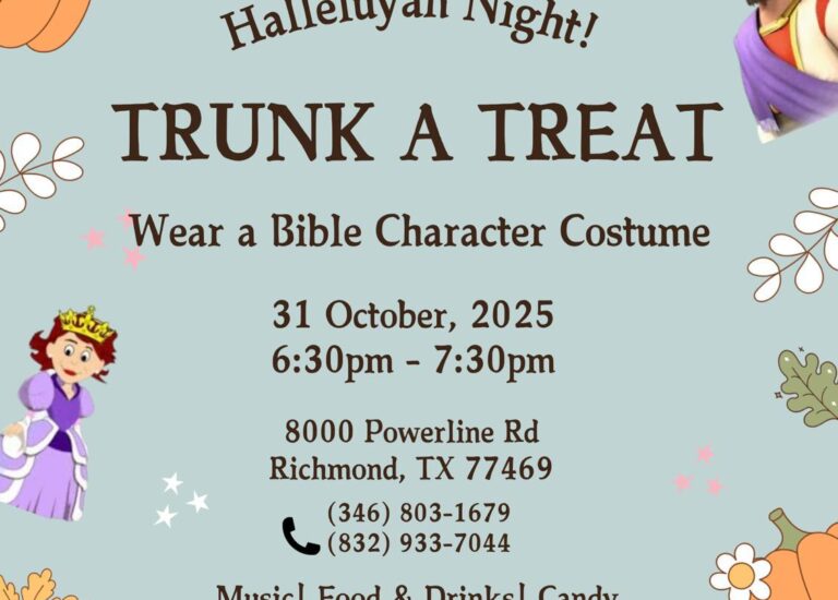 Trunk-A-Treat Celebration