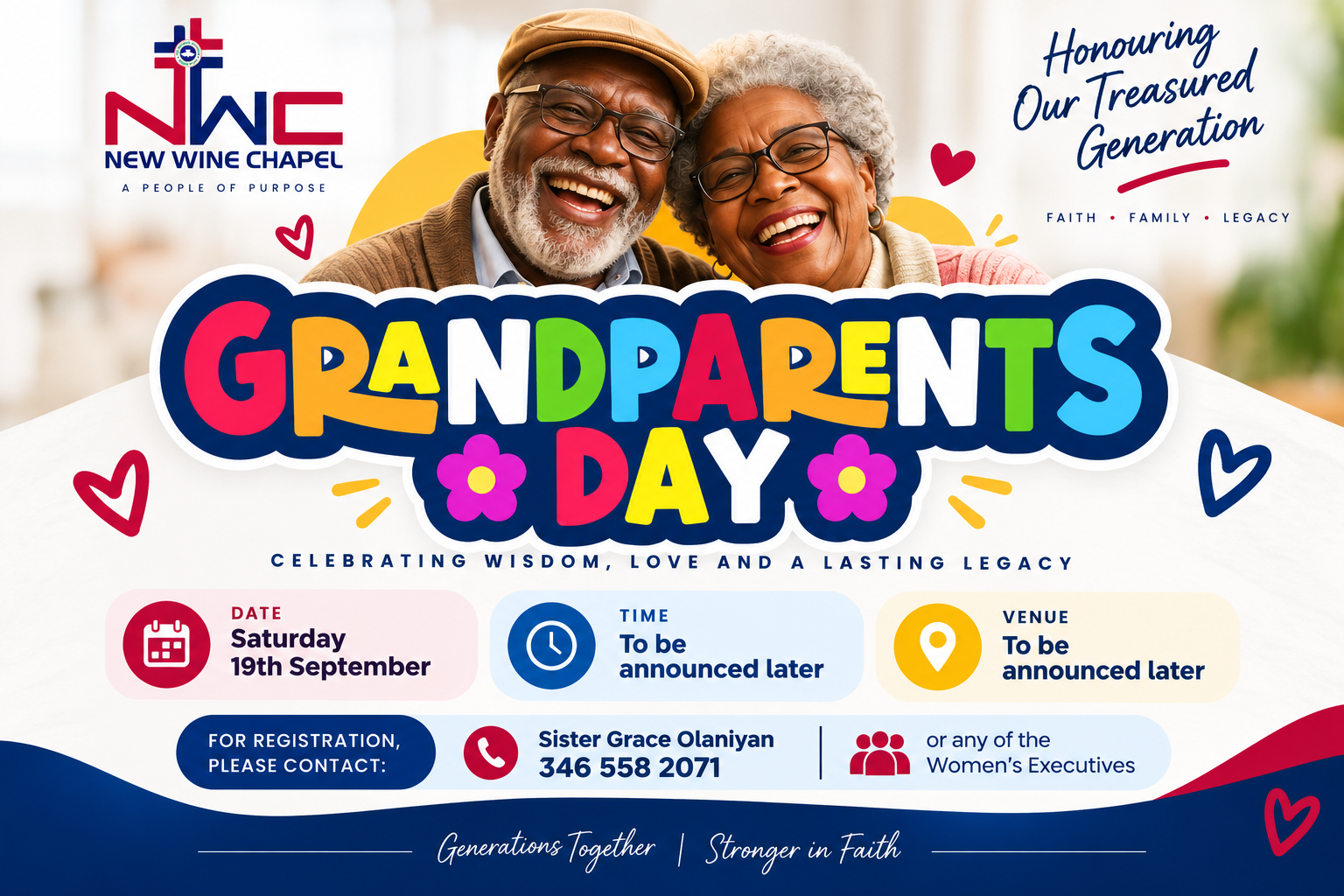 New Wine Chapel Grandparents Day Celebration