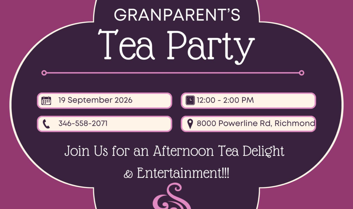 Grandparent Tea Party