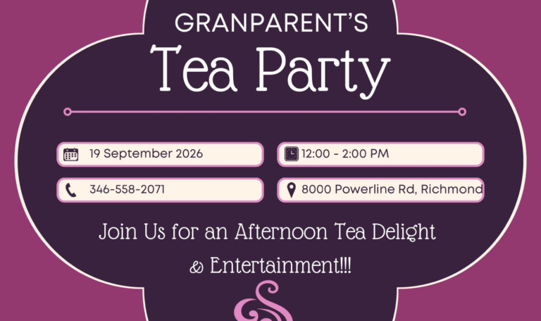 Grandparent Tea Party